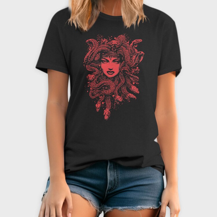 Red Snake Queen, Tricou Barbati (Unisex)