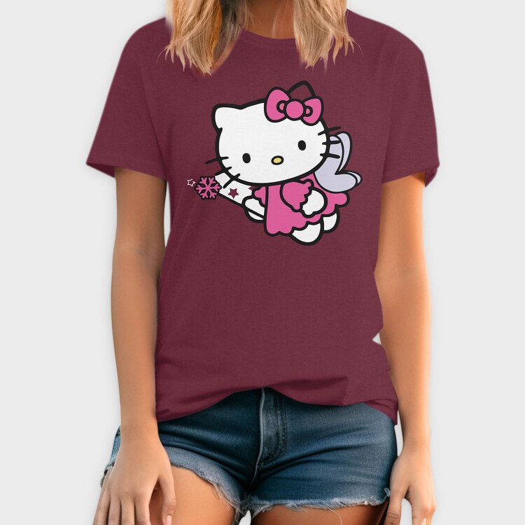 Cartoon Retro Hello Kitty 2, Tricou Barbati (Unisex)
