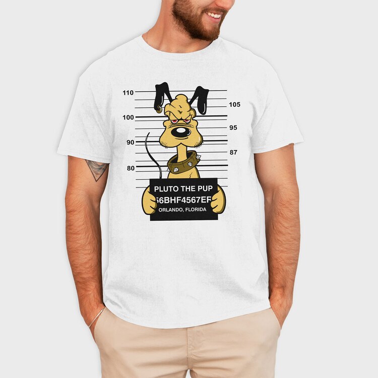 Prisoner Pluto the Pup, Tricou Barbati (Unisex)