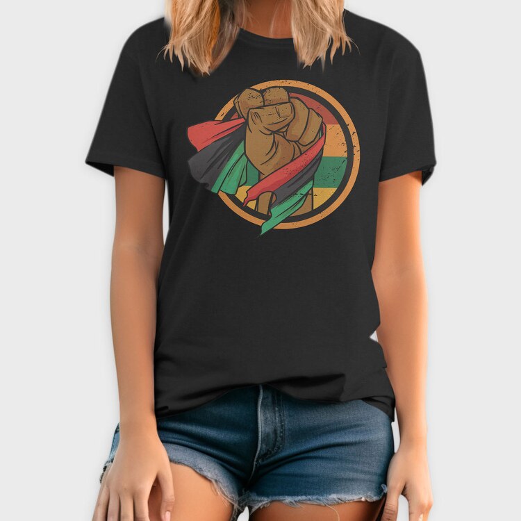 Fist Power Rasta, Tricou Barbati (Unisex)