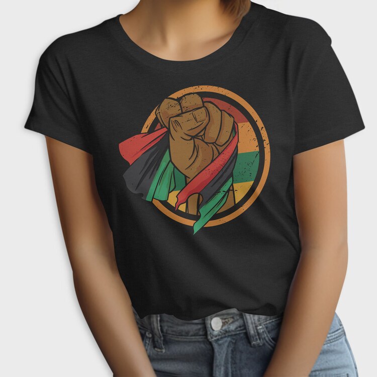 Fist Power Rasta, Tricou Femei
