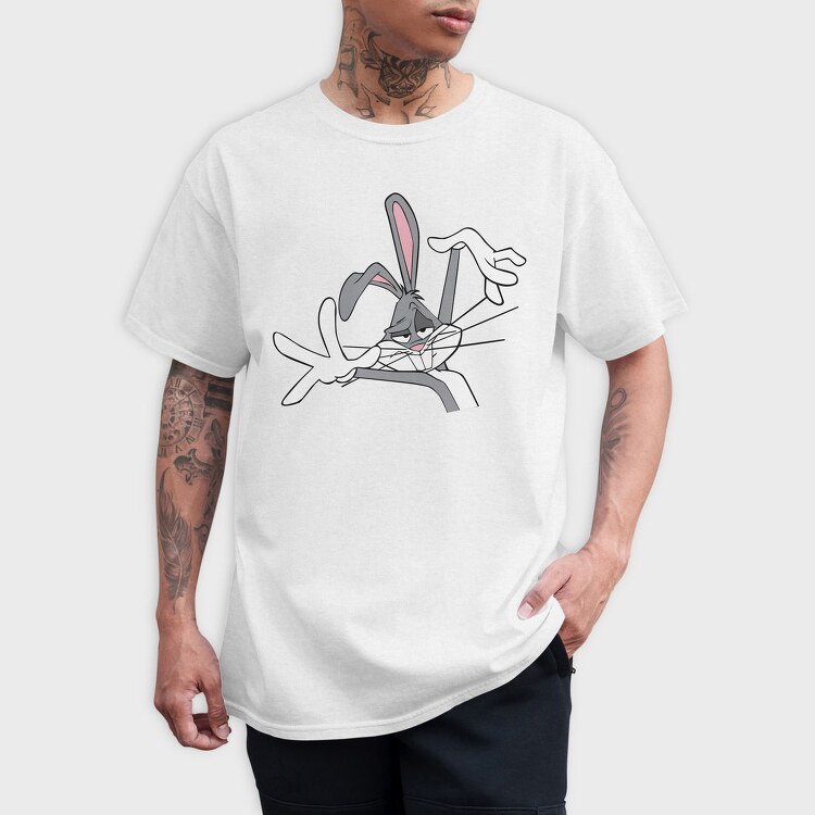 Angry Bugs Bunny, Tricou Barbati (Unisex)