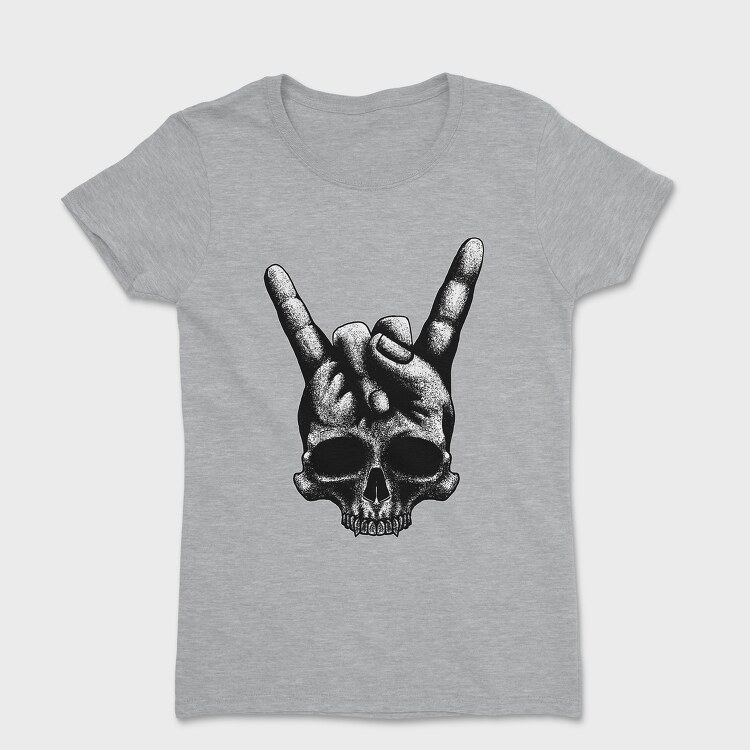 Heavy Metal Skull, Tricou Femei