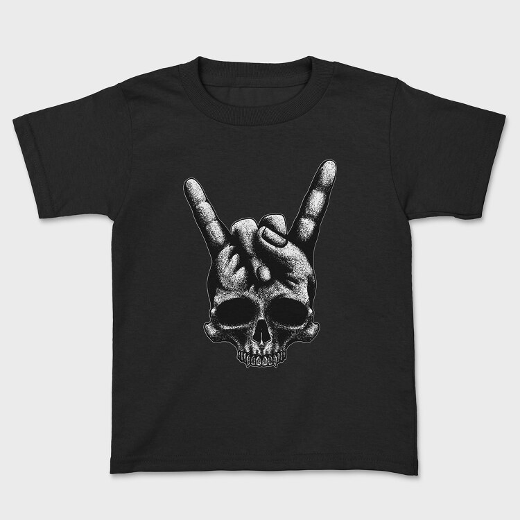 Heavy Metal Skull, Tricou Copii