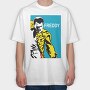 Freddys Yell, Tricou Oversize Barbati (Unisex)