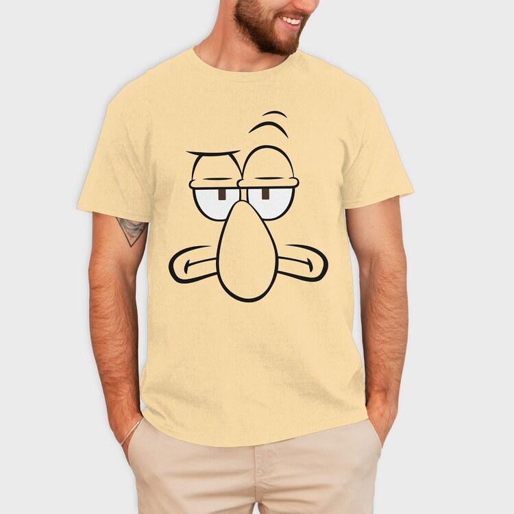 SpongeBob Faces 4, Tricou Barbati (Unisex)