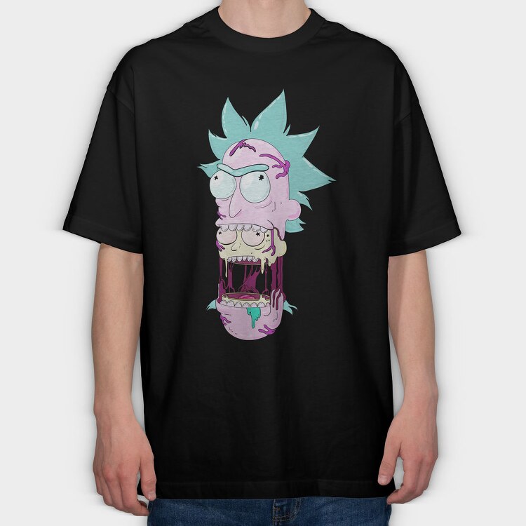 Sugar Skull Dreams, Tricou Oversize Barbati (Unisex)