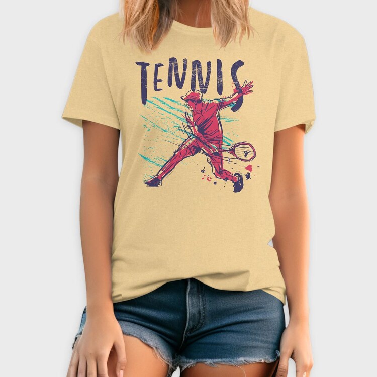 Tennis Man, Tricou Barbati (Unisex)