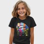 Colorful Lips Drip, Tricou Copii