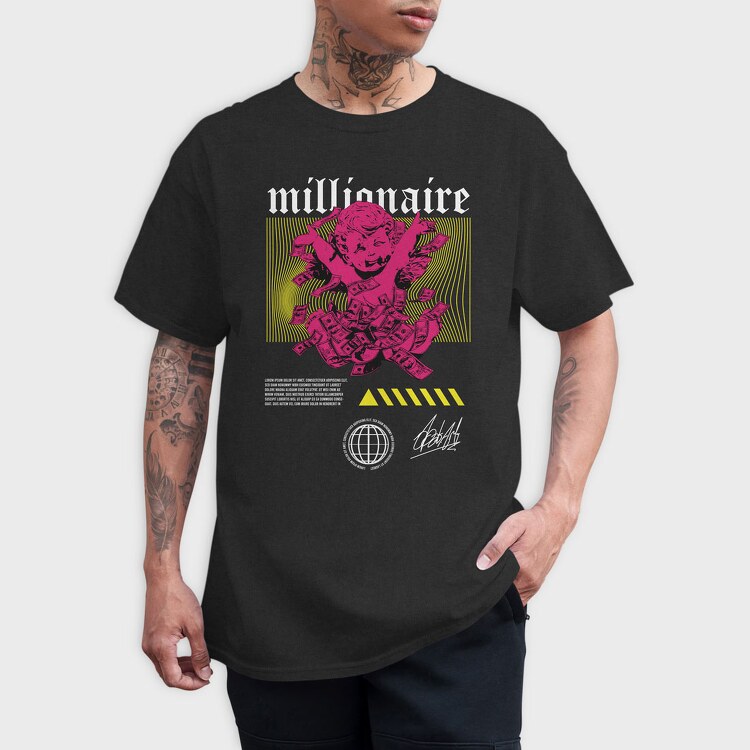 Millionaire 2, Tricou Barbati (Unisex)