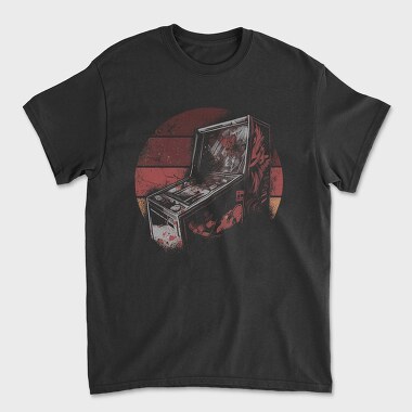 Pinball Machine 80s, Tricou Barbati (Unisex)