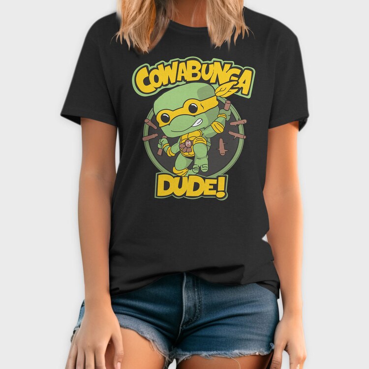 Cowabunga Dude, Tricou Barbati (Unisex)