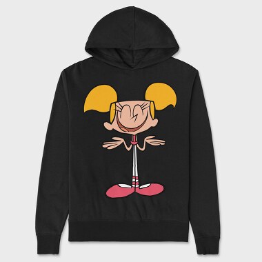 Cartoon Retro Dexter Laboratory 6, Hanorac Oversize Barbati (Unisex)