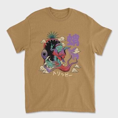 Psychedelic Japanese 07, Tricou Barbati (Unisex)