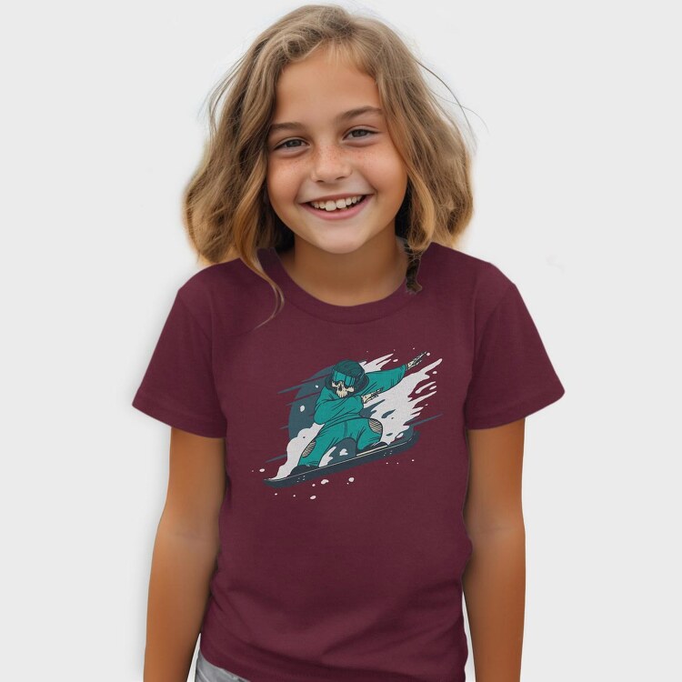 Dabbing Skeleton, Tricou Copii