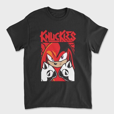 Knuckles, Tricou Barbati (Unisex)