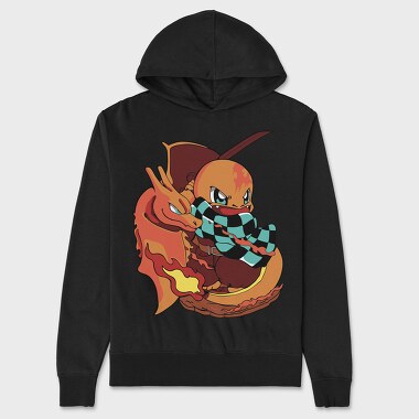 Pokemon 8, Hanorac Oversize Barbati (Unisex)