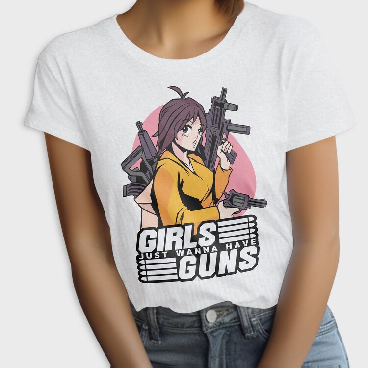 Girl Power Guns, Tricou Femei