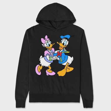 Cartoon Retro Disney 3, Hanorac Oversize Barbati (Unisex)