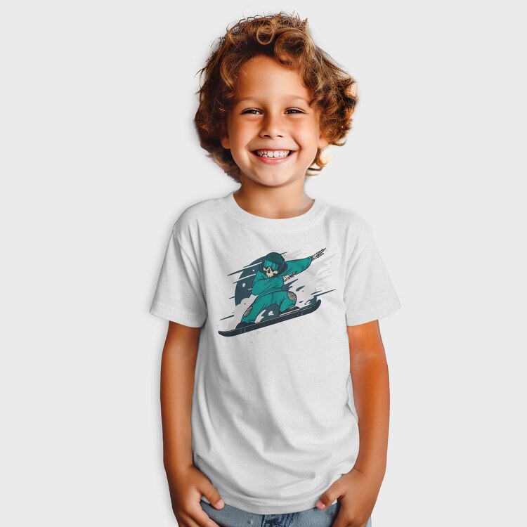 Dabbing Skeleton, Tricou Copii