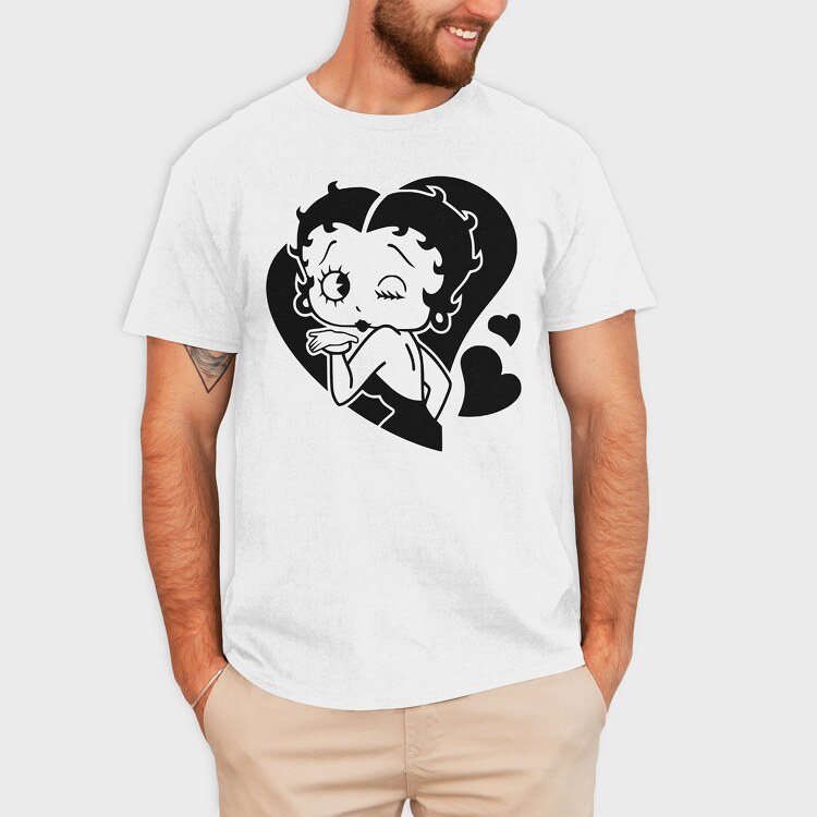 Betty Boop 54, Tricou Barbati (Unisex)