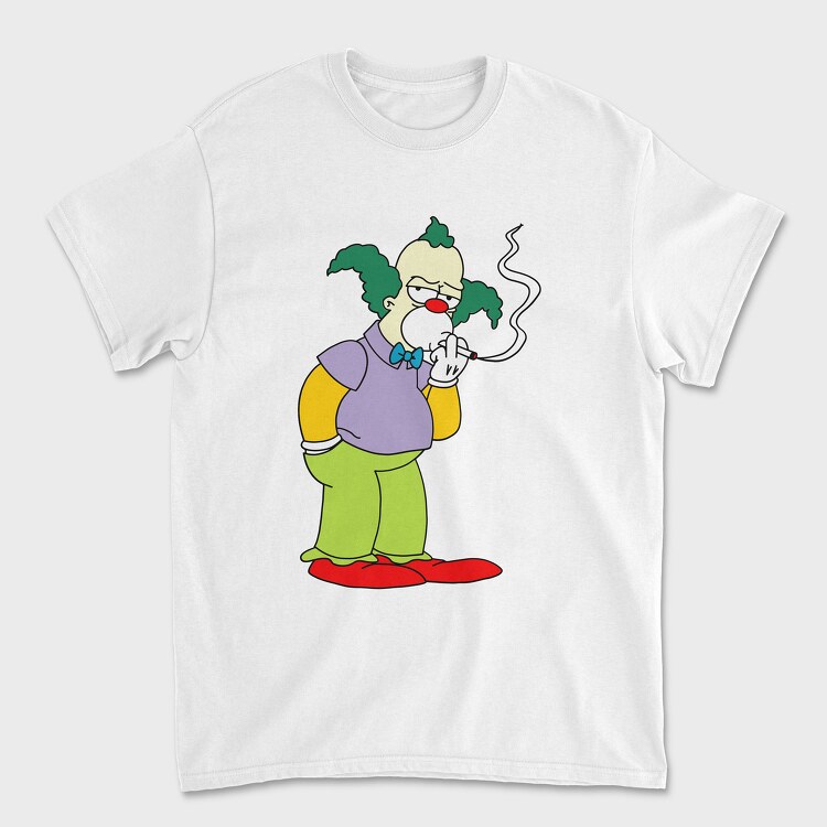 Krusty the Clown, Tricou Barbati (Unisex)