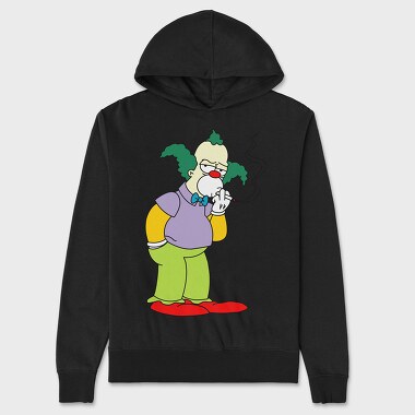 Krusty the Clown, Hanorac Oversize Barbati (Unisex)