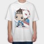 Tanjiro Katana Pop, Tricou Oversize Barbati (Unisex)