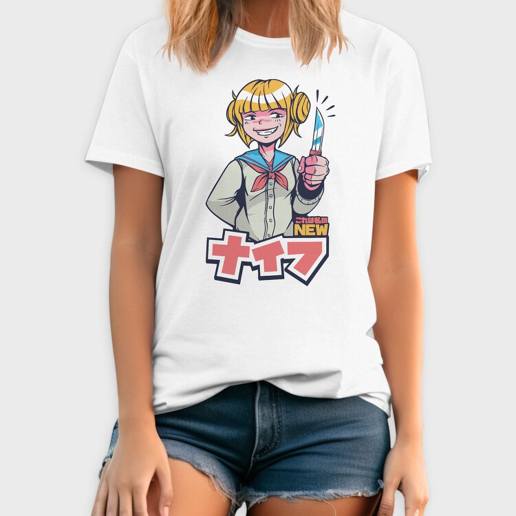 Sailor Girl Knife, Tricou Barbati (Unisex)