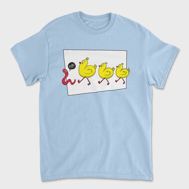 Tricou Barbati (Unisex), Worm Chicks