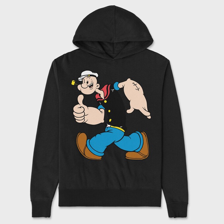 Popeye 14, Hanorac Oversize Barbati (Unisex)