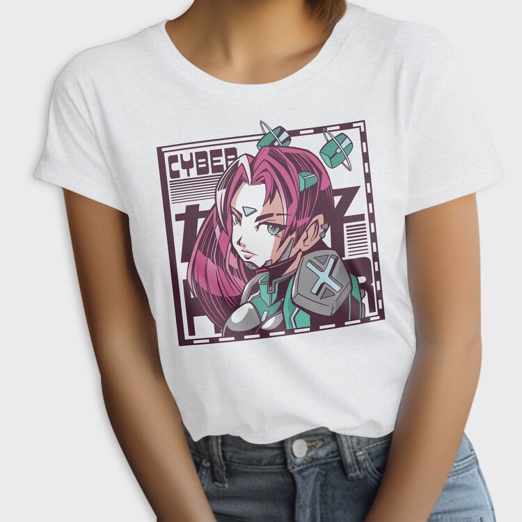 Cyberpunk Girl 1, Tricou Femei