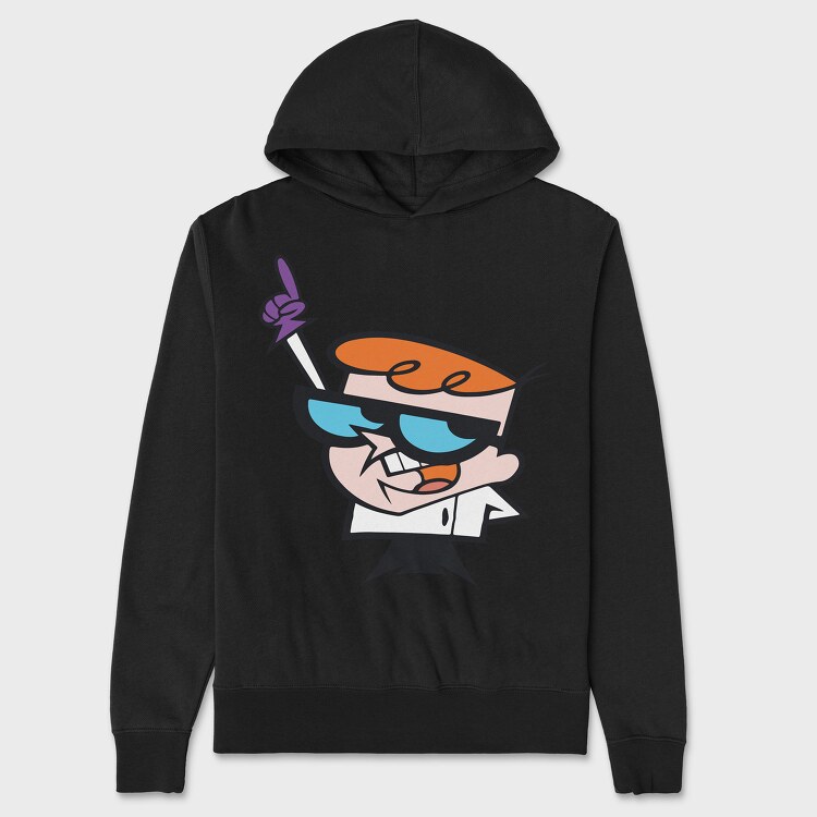 Dexter Laboratory 4, Hanorac Oversize Barbati (Unisex)