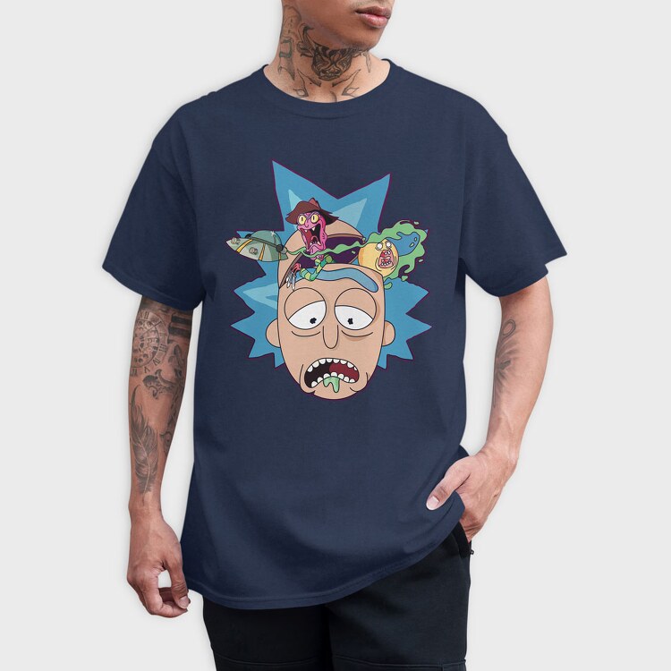 Rick and Morty 23, Tricou Barbati (Unisex)