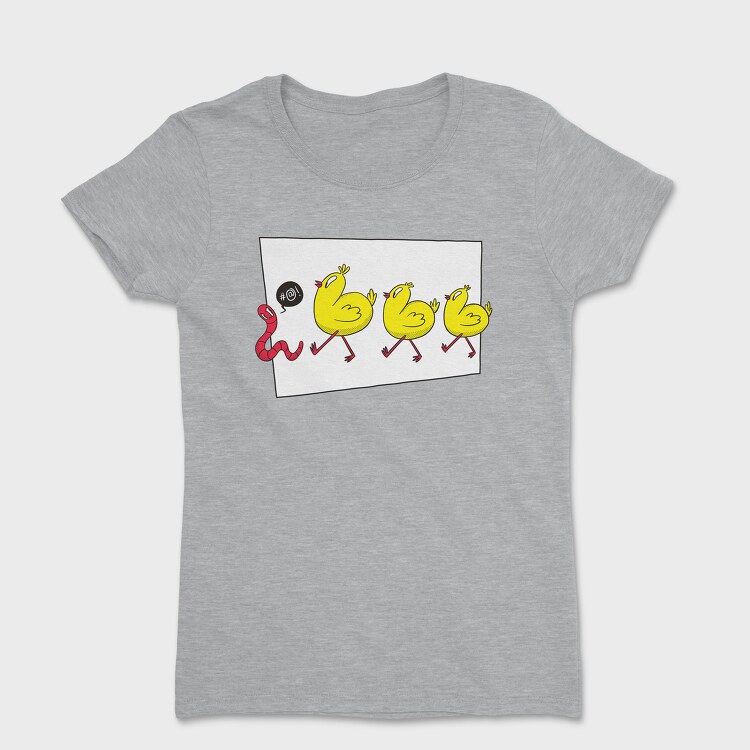 Worm Chicks, Tricou Femei