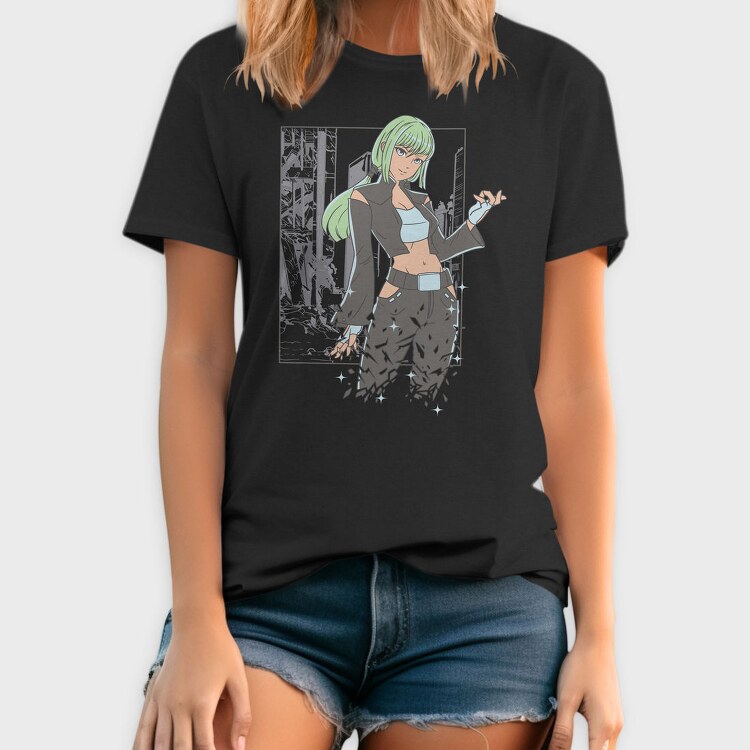 Cyberpunk Rebel, Tricou Barbati (Unisex)
