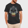 Cyberpunk Skull, Tricou Barbati (Unisex)