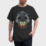 Cyberpunk Skull, Tricou Barbati (Unisex)