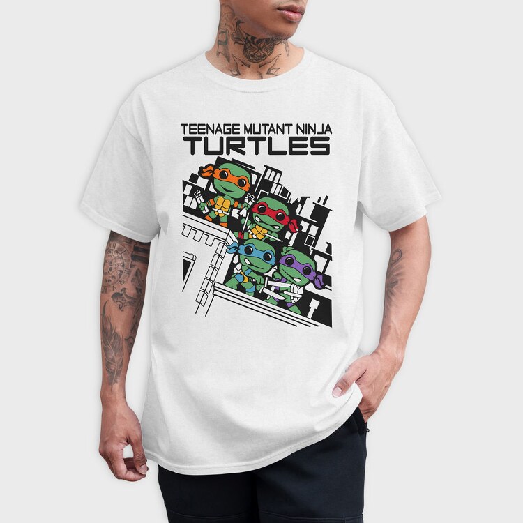Teenage Mutant Ninja Turtles 2, Tricou Barbati (Unisex)