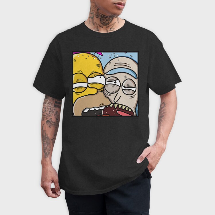 Rick and Morty 3, Tricou Barbati (Unisex)