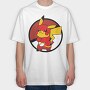 Pikachu Flash, Tricou Oversize Barbati (Unisex)