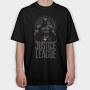 Batman Justice League, Tricou Oversize Barbati (Unisex)