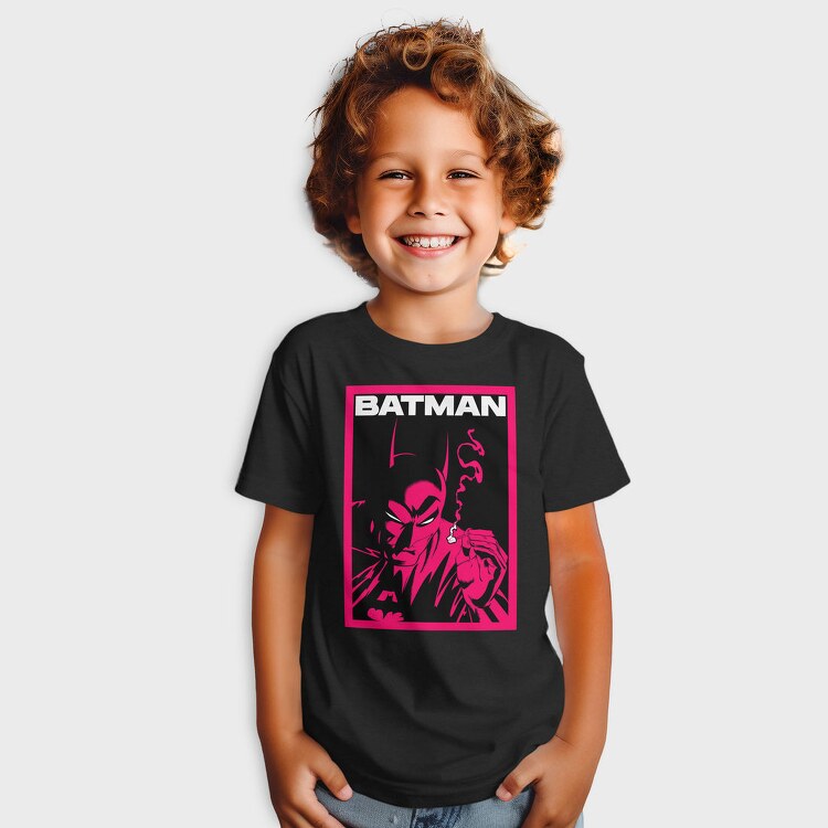 Batman Neon Pink, Tricou Copii