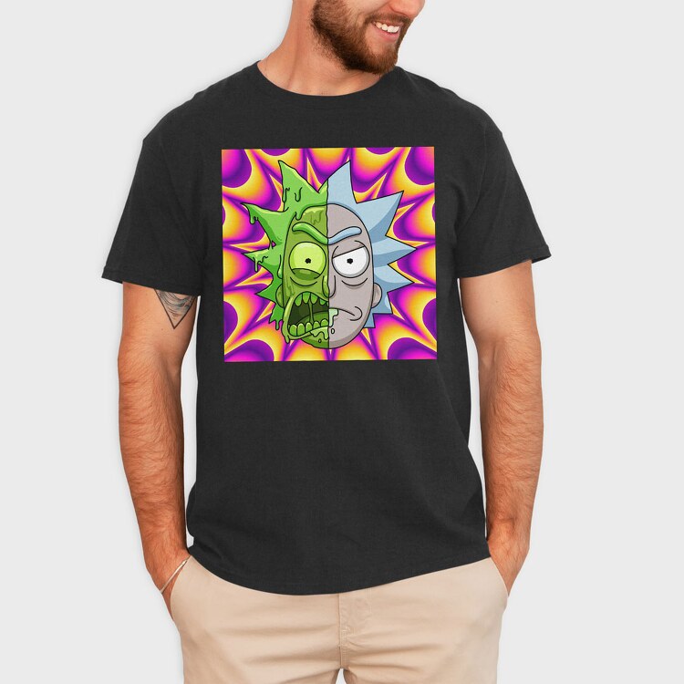 Rick and Morty 4, Tricou Barbati (Unisex)