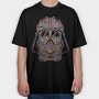 Darth Vader Map, Tricou Oversize Barbati (Unisex)