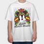 Mickey Apache Mouse, Tricou Oversize Barbati (Unisex)