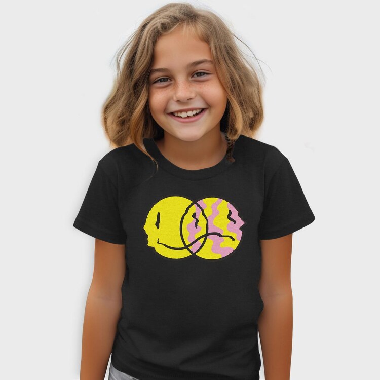 Happy Sad Emoji, Tricou Copii