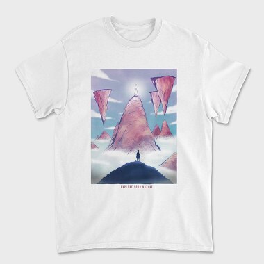 Tricou Barbati (Unisex), Fantasy_Landscape_01