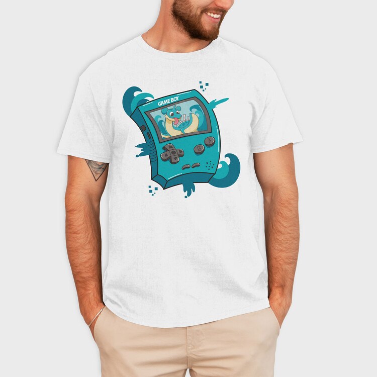 Gameboy Pokemon 3, Tricou Barbati (Unisex)