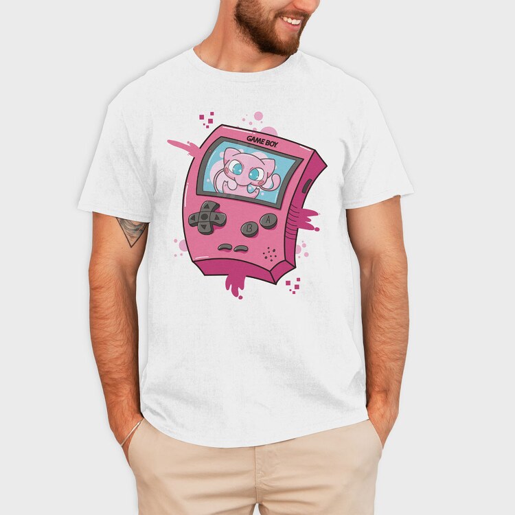 Gameboy Pokemon 4, Tricou Barbati (Unisex)